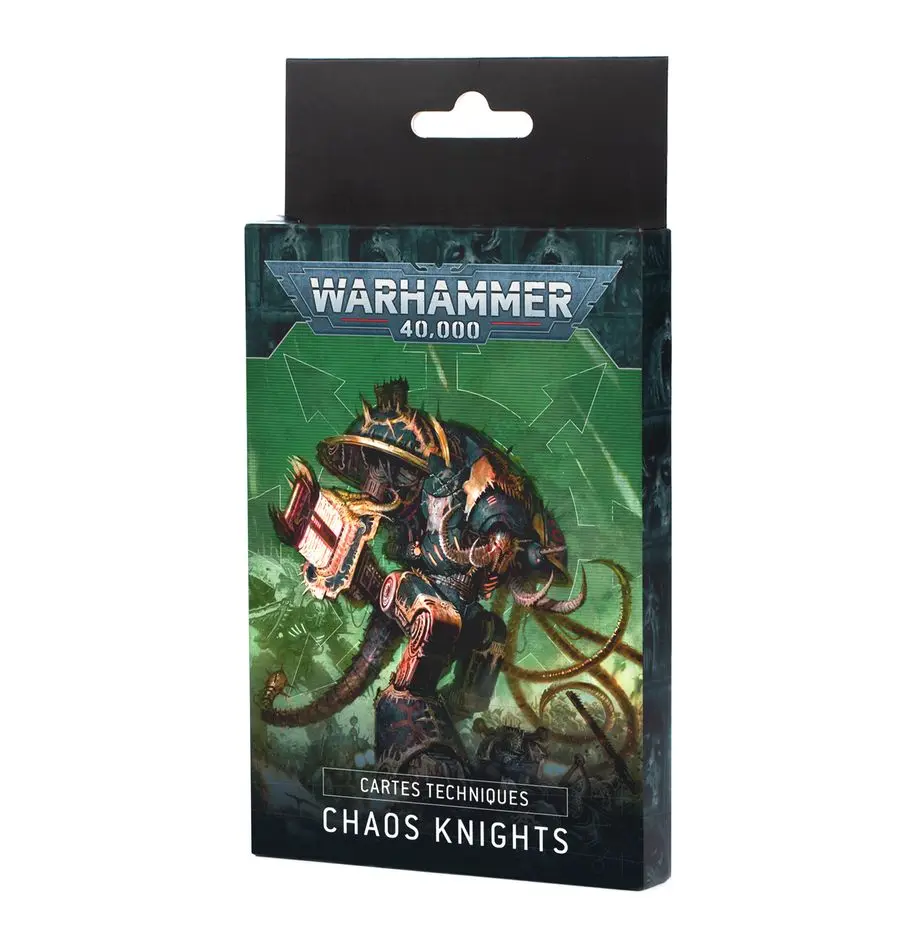 Cartes Techniques: Chaos Knights 