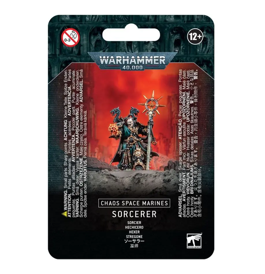 Sorcier Space Marine du Chaos 