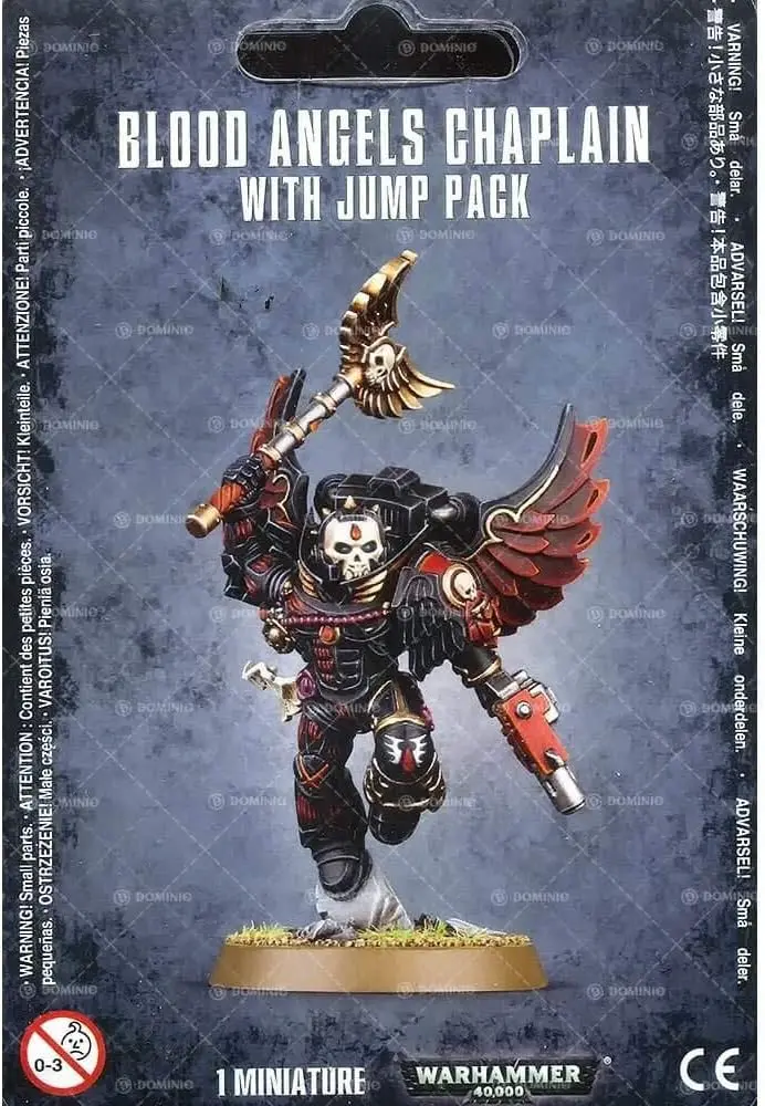 Blood Angels Chaplain With Jump Pack 