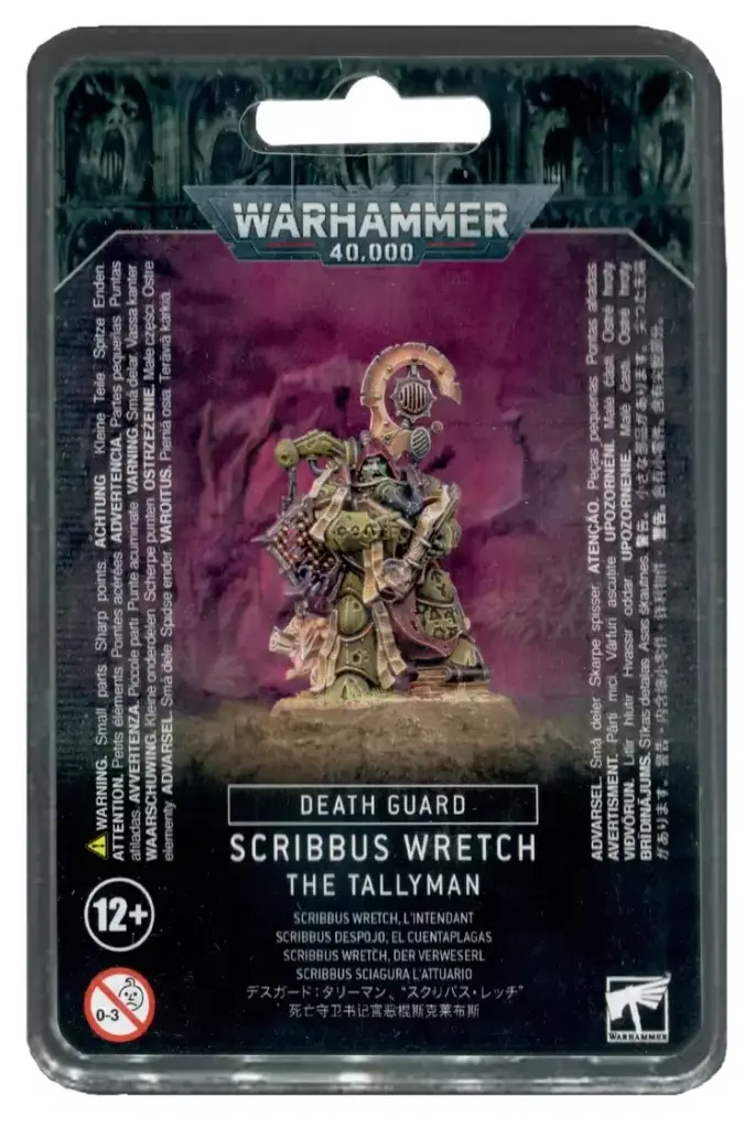DEATH GUARD: SCRIBBUS WRETCH L'INTENDANT