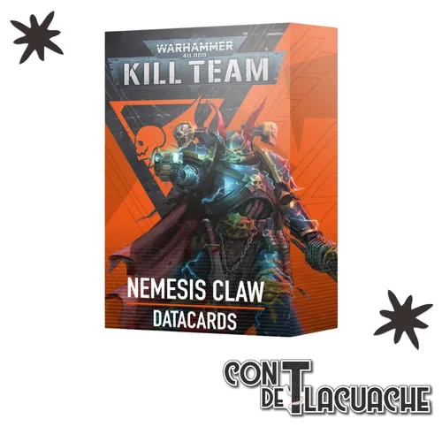 KILL TEAM DATACARDS: NEMESIS CLAW (ENG)