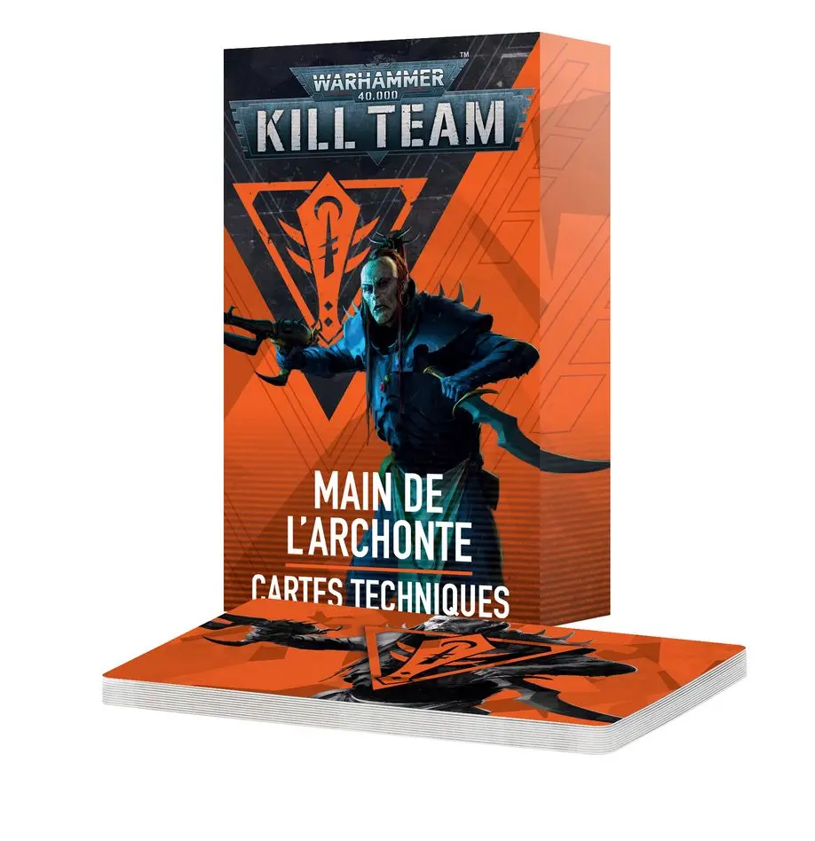 Kill Team: Main de l'Archonte – Cartes Techniques 