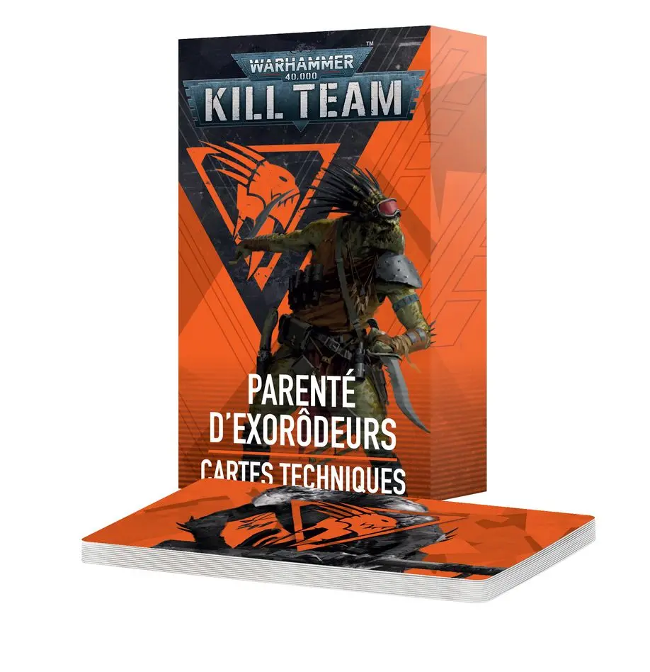 Kill Team: Parenté d'Exorôdeurs – Cartes Techniques 