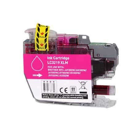 Brother 3219 - Cartouche boite SWITCH équivalente à Brother LC3219XLM - Magenta
