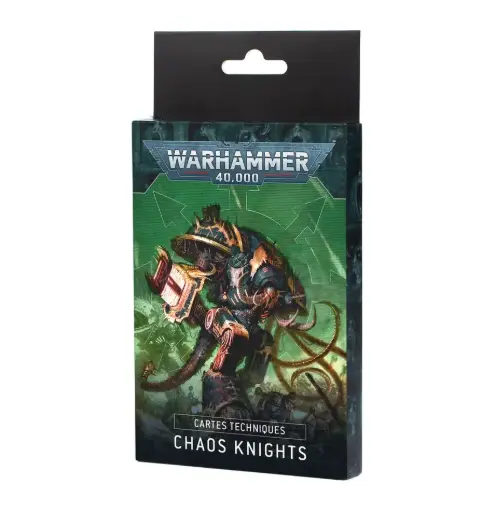 Cartes Techniques: Chaos Knights 