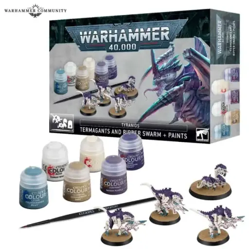 TYRANID PAINT SET+ GER/FRE/ITA/DUT/CZ/SV