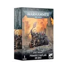 SPACE MARINES: CHAPELAIN PRIMARIS À MOTO