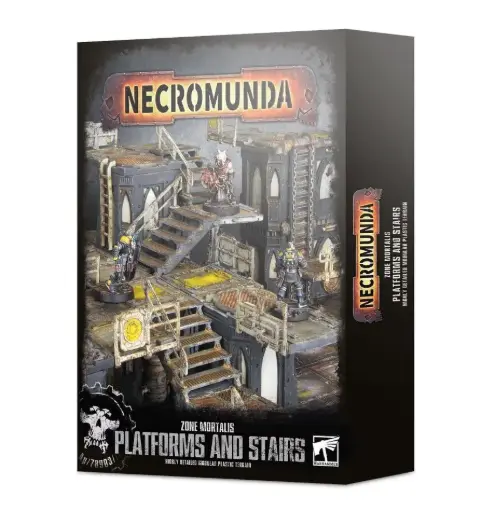 Necromunda: plates-formes et escaliers de Zone Mortalis