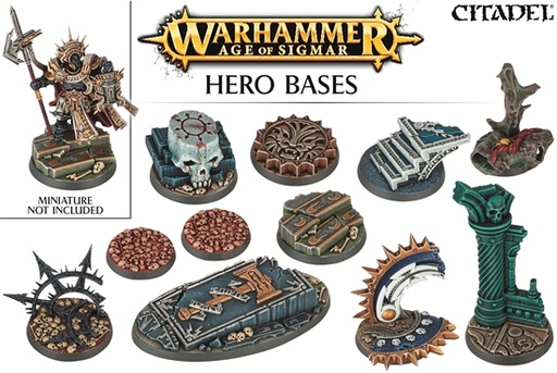 Socles de Héros Warhammer Age of Sigmar