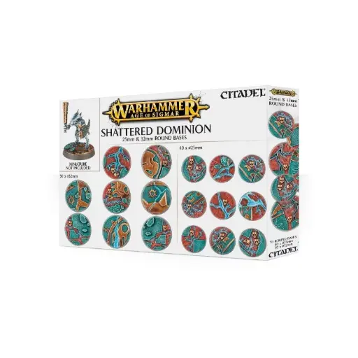 Shattered Dominion: socles ronds de 25 et 32mm