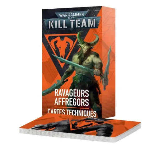 Kill Team: Ravageurs Affregors – Cartes Techniques 