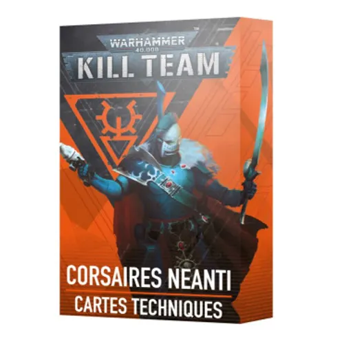 Kill Team: Corsaires Néantis – Cartes Techniques 