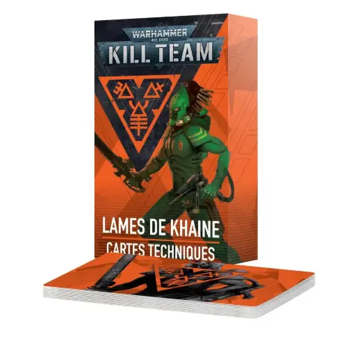 Kill Team: Lames de Khaine – Cartes Techniques 