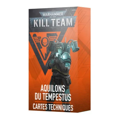 Kill Team: Aquilons du Tempestus – Cartes Techniques 
