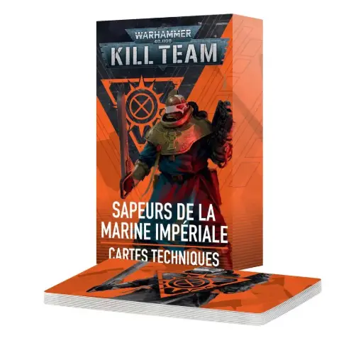 Kill Team: Sapeurs de la Marine Impériale – Cartes Techniques 