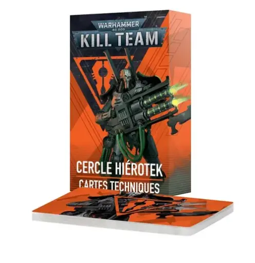 Kill Team: Cercle Hiérotek – Cartes Techniques 