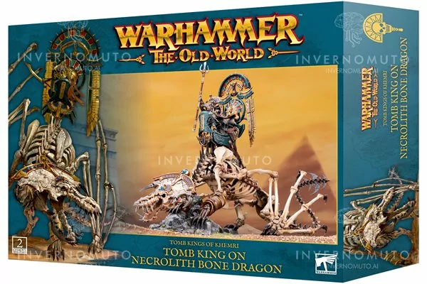 TKK: TOMB KING ON NECROLITH BONE DRAGON
