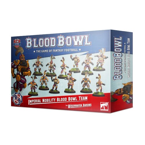 Équipe de la Noblesse Impériale pour Blood Bowl: les Bögenhafen Barons 